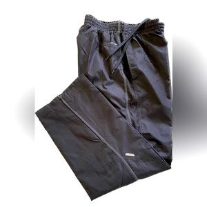 😎 Men’s Starter Dri-star Black lined Athletic Pants w/front & side pocke…